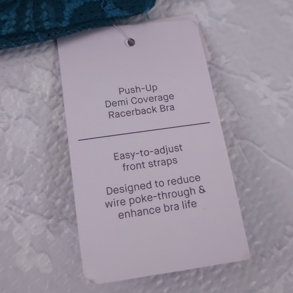 AUDEN Push-Up Demi Coverage Racerback Bra 34D - Picture 4 of 7